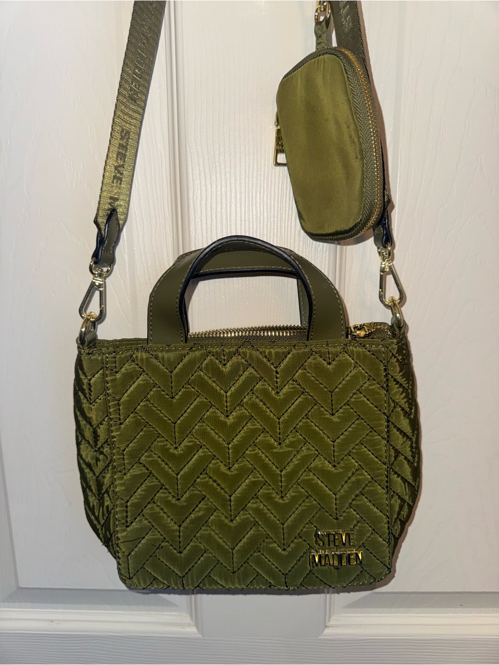 Steve Madden Green Crossbody Purse